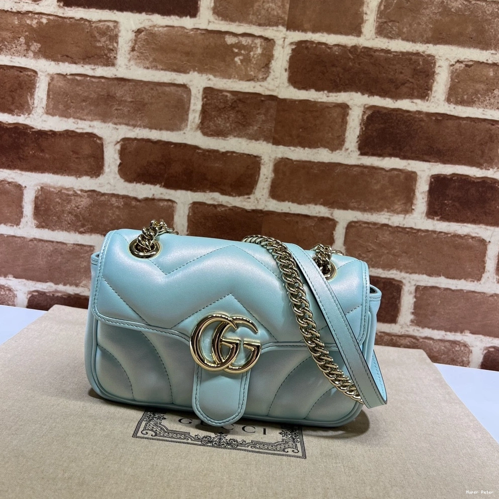 Hyper Peter GG GUCCI bag-23*14*6CM MARMONT 0709